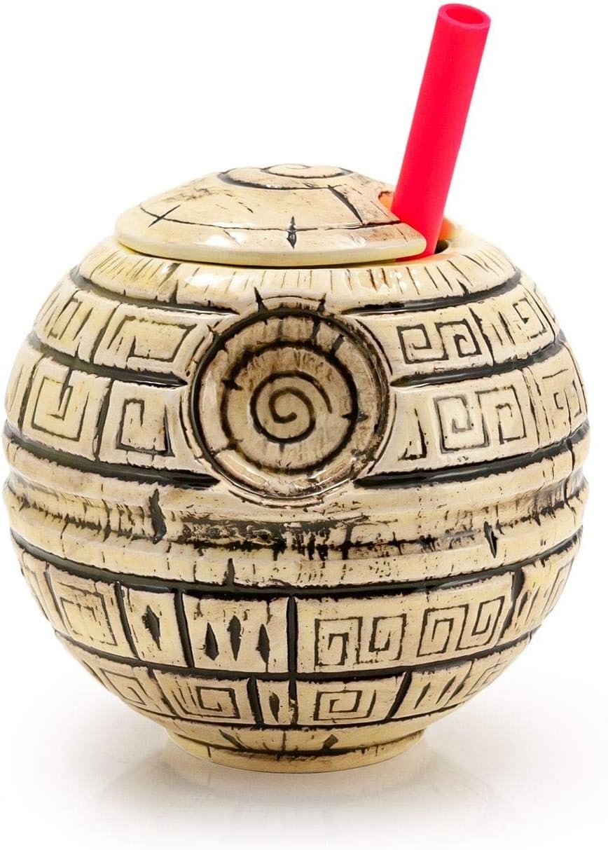 Geeki Tikis Star Wars Death Star Ceramic Mug, 24 oz