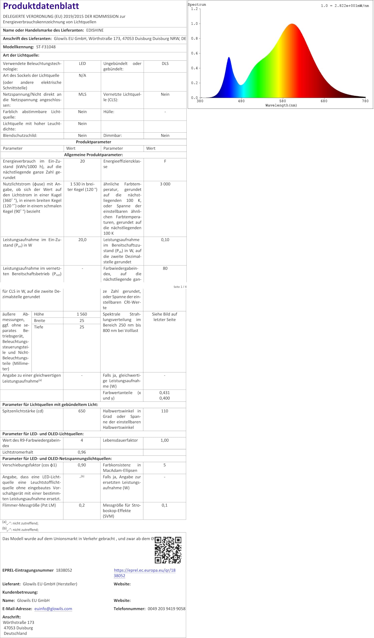 Hebitod Stehlampe Mit Holzregal - 360° LED Beleuchtung Mit RGB & Fernbedienung