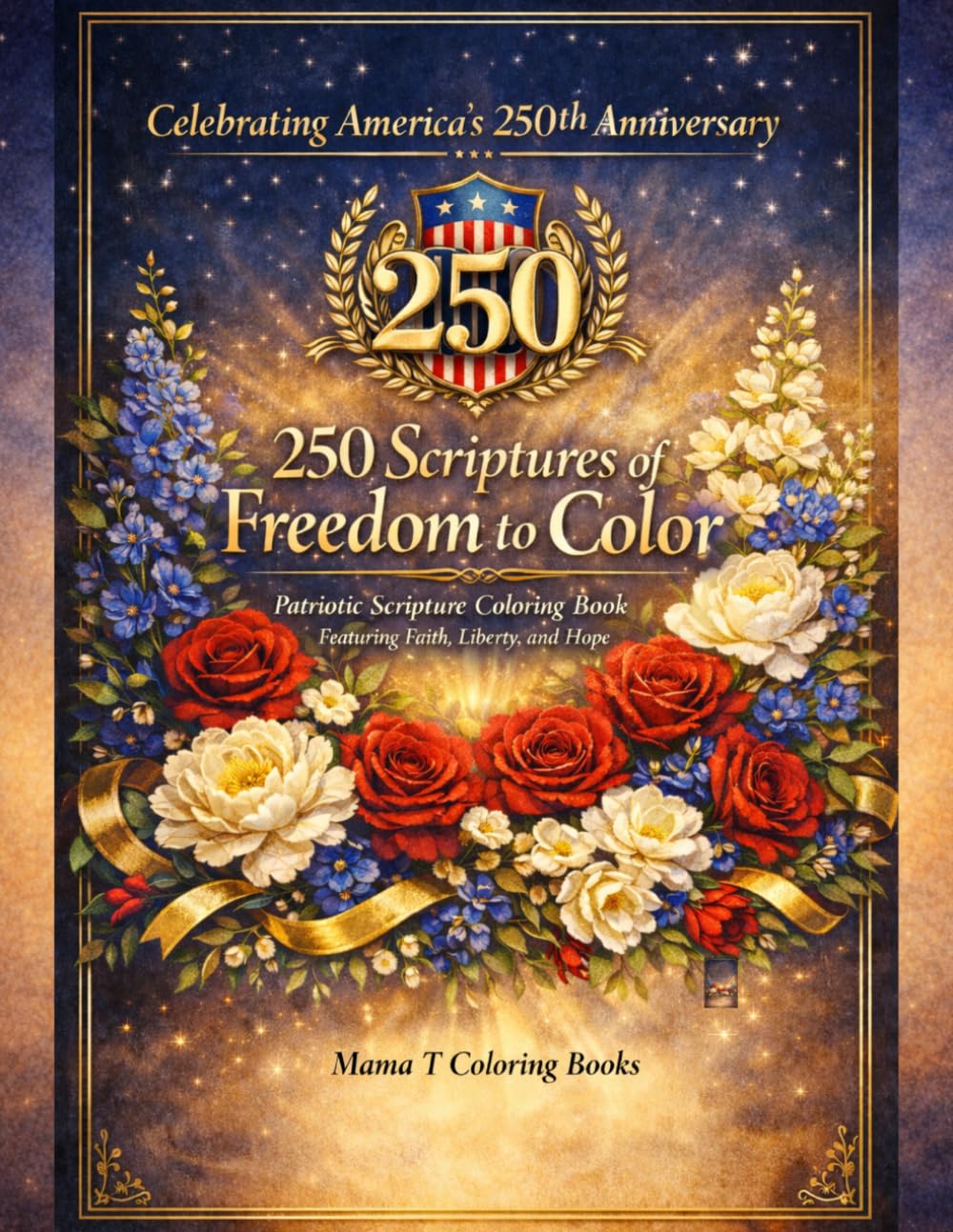 Celebrating America’s 250th Anniversary: 250 Scriptures of Freedom to Color: A Patriotic Christian Coloring Book for Adults Featuring Faith, Liberty, ... faith, freedom, and enduring values.)