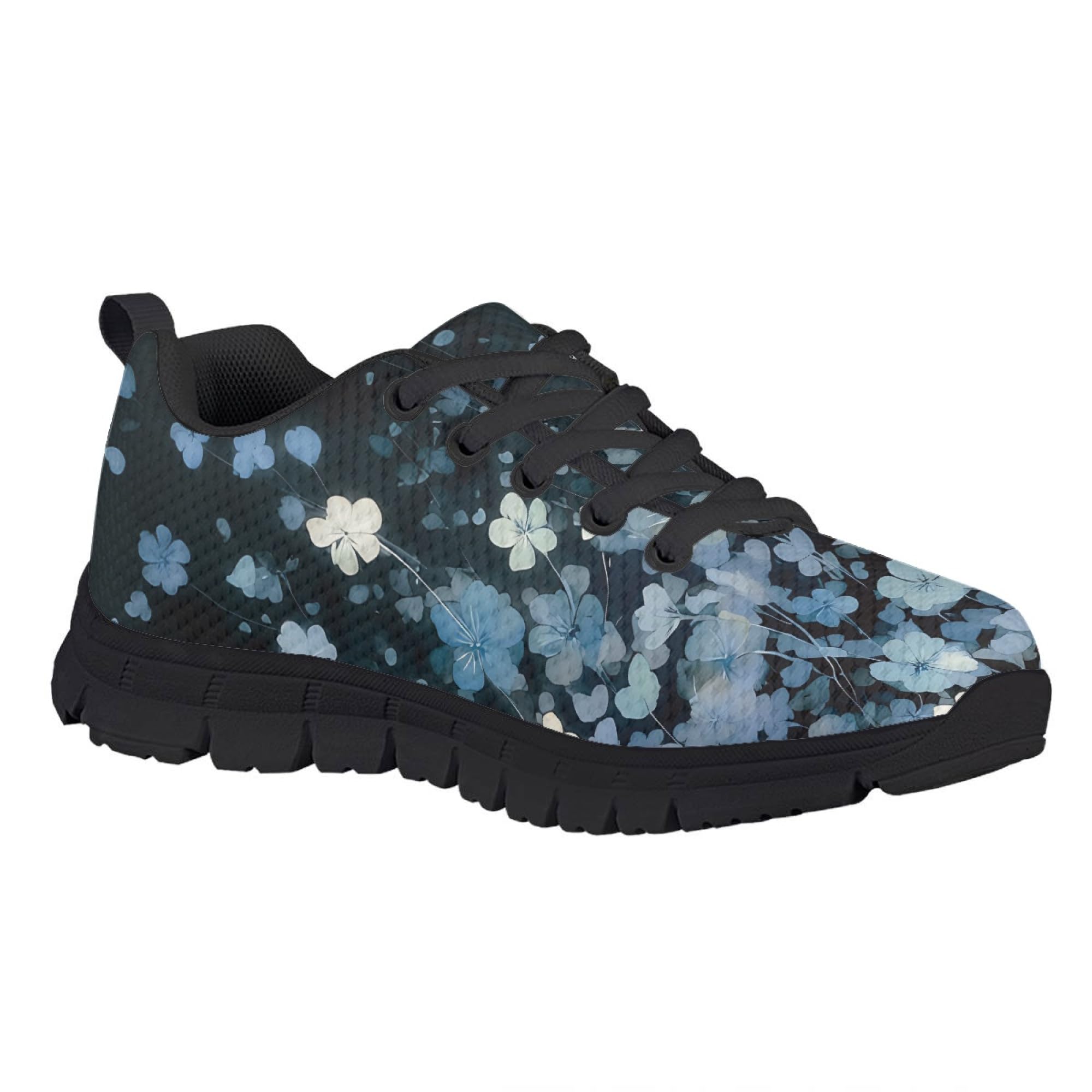 Dellukee Boys Girls Running Shoes Fashion Sneakers Kids Breathable Lightweight Non Slip Athletic Tennis Walking Shoes