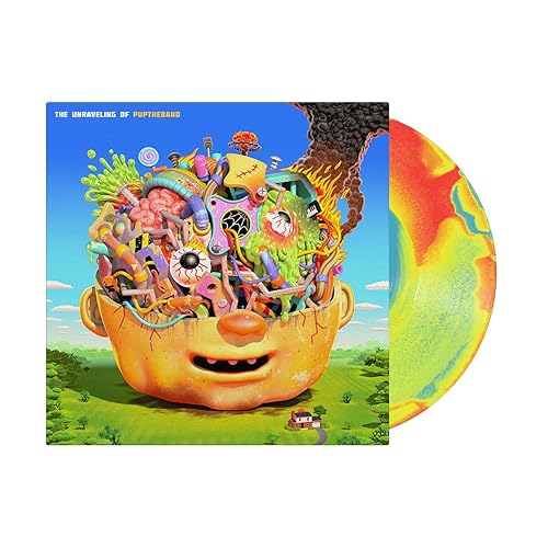 THE UNRAVELING OF PUPTHEBAND Neon Orange, Yellow & Blue Smush (Tienda Exclusive)