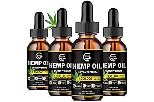 Tommy Chong's 4-Pack High Potency CBD Oil: Maximum Immune Support, Focus, and Relaxation