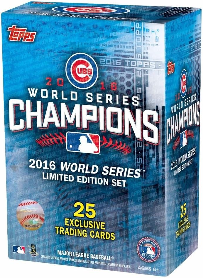 More buying choices for Chicago Cubs 2016 Topps Baseball World Series Champions Box Set (25 Cards)