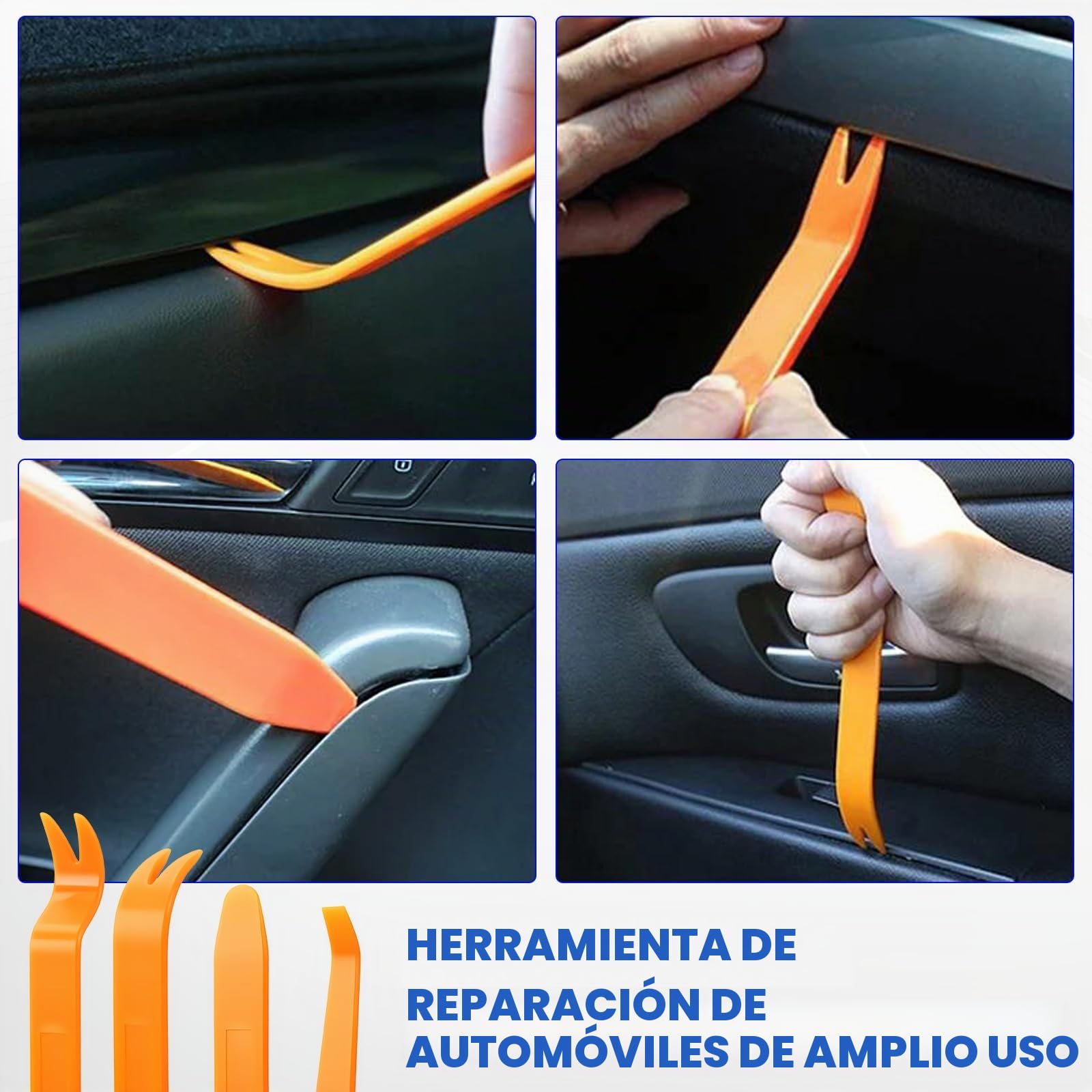 KAOLALI Kit de Extractor de Abolladuras de Coche, 70 Piezas sin Pintura con Ventosa y Martillo Deslizante en T, Eliminador de Abolladuras de Carrocería Kit, para Reparación de Abolladuras de Coche