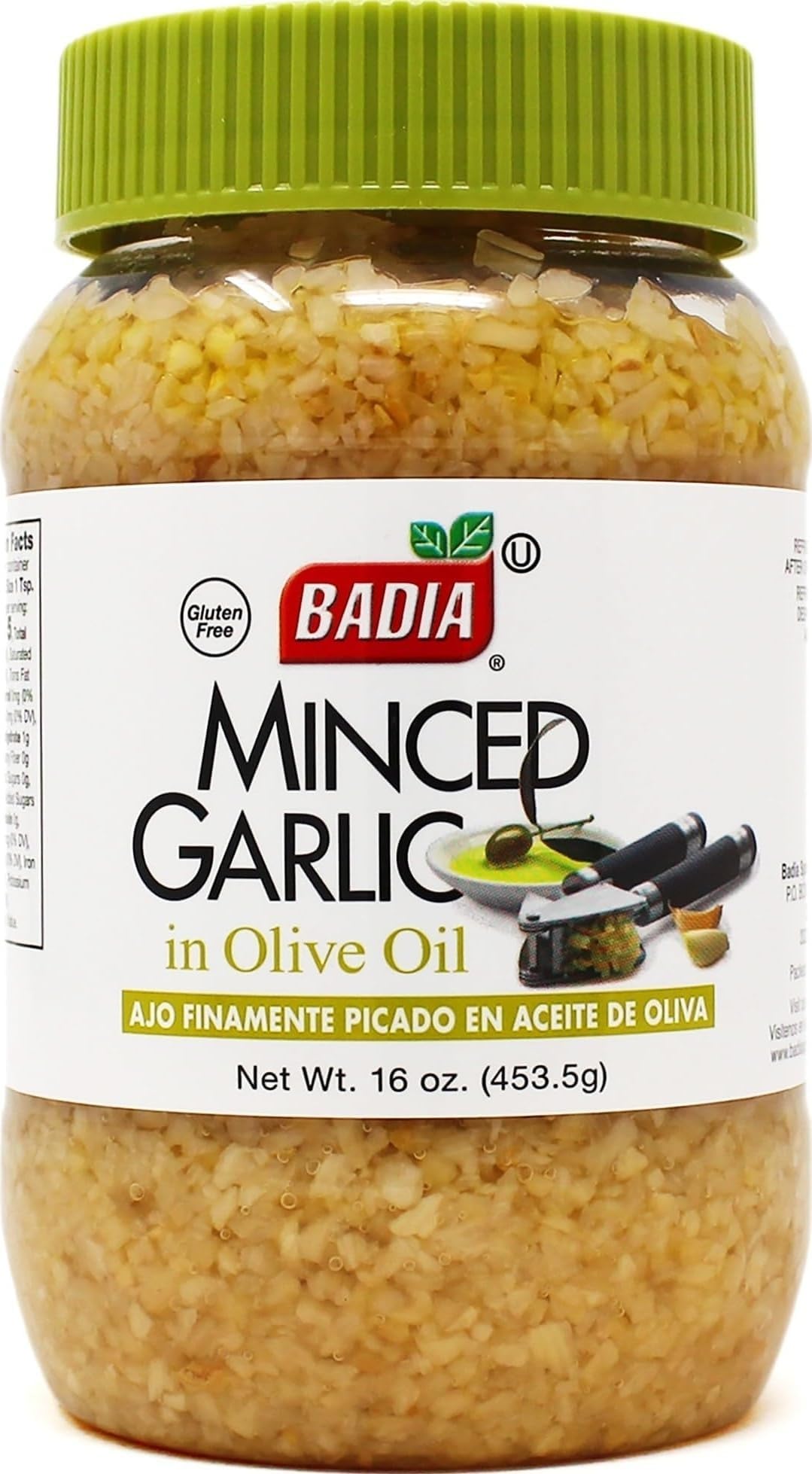 Minced Garlic in Olive Oil, 16 oz – Ready-to-Use Cooking Garlic
