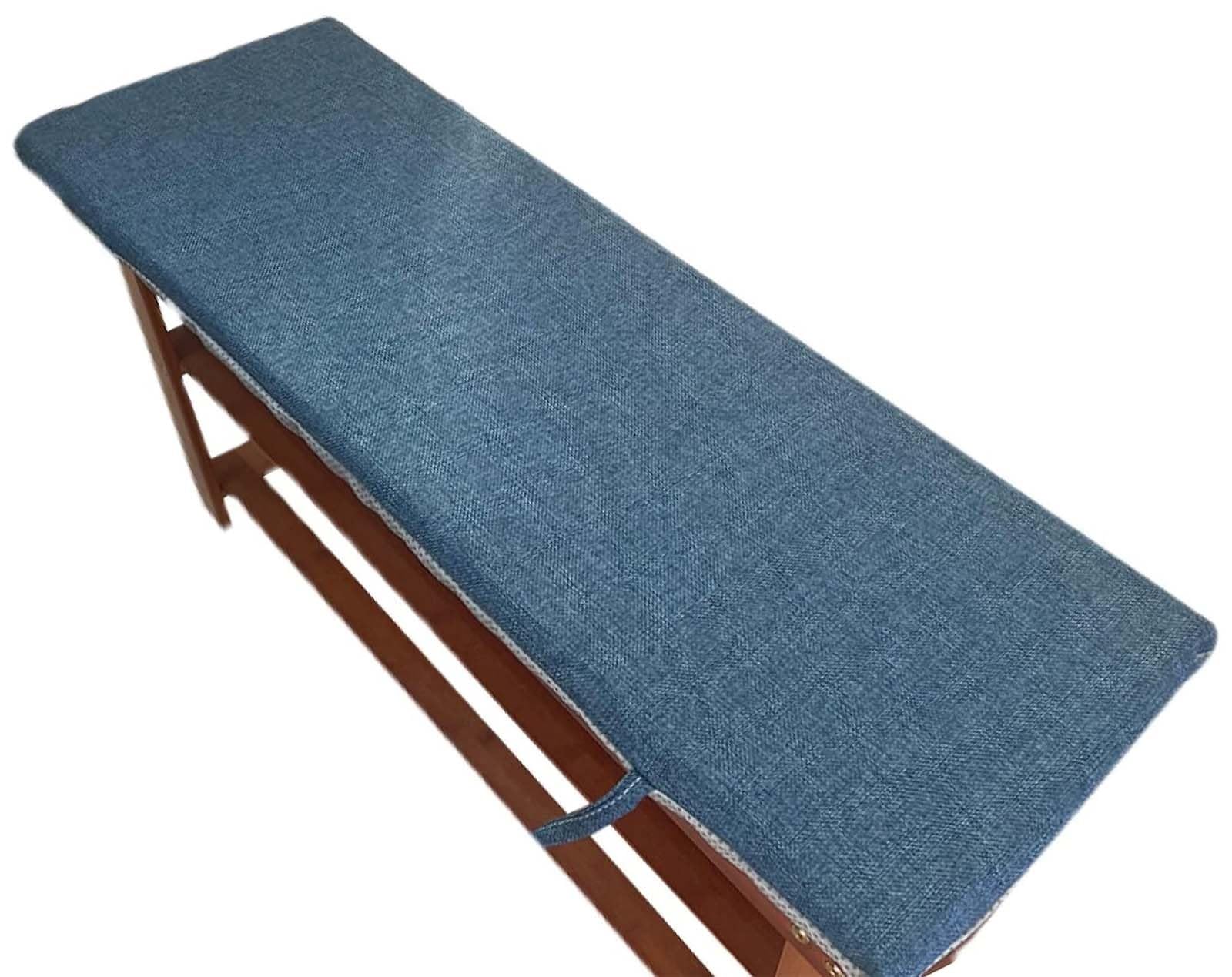 Coussin de banc qui ne glisse pas lavable taille 30 cm