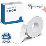 POLONO Genuine P31S Label Maker Tape, Adapted Print Paper, 15x40mm(0.59