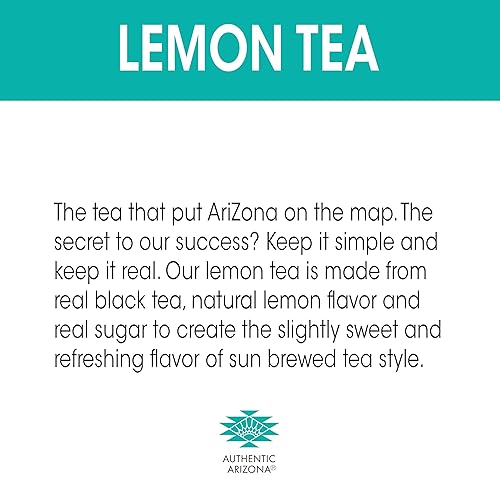 Miniatura 4 de Arizona Té de limón descafeinado, 6.75 onzas líquidas, paquete de 32