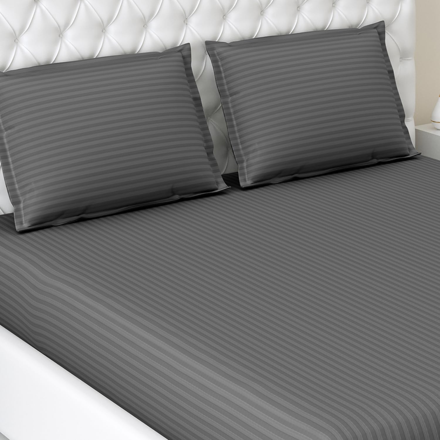 See full amazon price history chart for haus & kinder 100% Cotton Elastic Fitted Bedsheet King Size for Double Bed | 210TC Satin Stripes 1 Fitted Bedsheet King Size & 2 Pillow Covers (78 x 72 Inches + 13 Deep Pocket) | Jean Blue haus & kinder 100% Cotton Elastic Fitted Bedsheet King Size for Double Bed | 210TC Satin Stripes 1 Fitted Bedsheet King Size & 2 Pillow Covers (78 x 72 Inches + 13 Deep Pocket) | Jean Blue (B0D1QRVYKW) Amazon Price History, Amazon Price Tracker