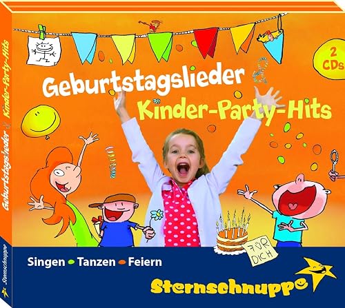 Geburtstagslieder &amp; Kinder-Party-Hits: Doppel-CD zum Singen Tanzen Feiern