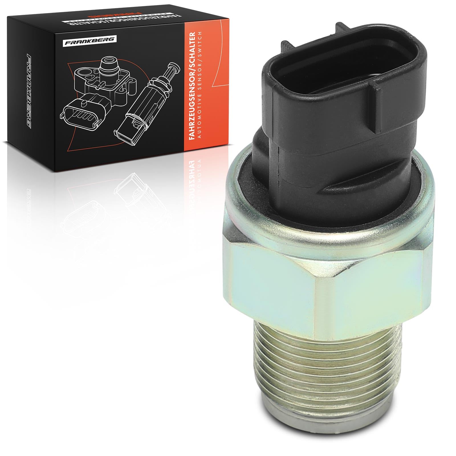 Frankberg Sensor de presión de combustible 3 Polos 8945871010 4990006121 | Compatible con: R.A.V 4 III A3, A.v.e.n.s.i.s Saloon T25, A.v.e.n.s.i.s T25, A.v.e.n.s.i.s Station Wagon T25