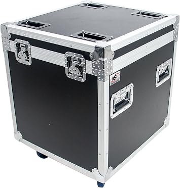 OSP Cases | ATA Road Case | Utility Truck Pack Transport Case | 22" with Dividers and Tray | Heavy-Duty Casters | TC2224-30