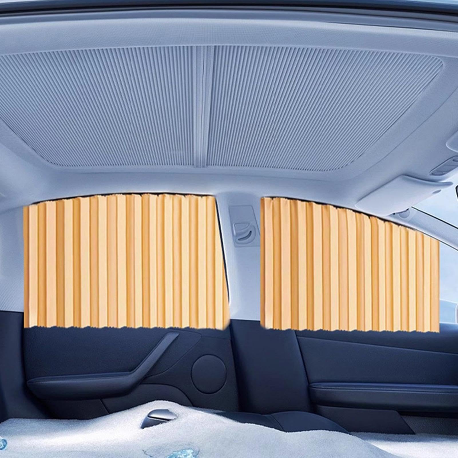 Parasole Laterali Per Finestrini Auto Copertura Oscurante Magnetica | Coprifinestrini Auto Per Suv E Furgone Viaggio Pendolarismo Quotidiano Guida Lunga All'Aperto Road Trip Parcheggio