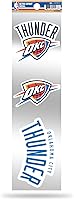 Vista 18 de Rico Industries NBA Basketball 3-Piece Retro Spirit Decals Retro Decal Set