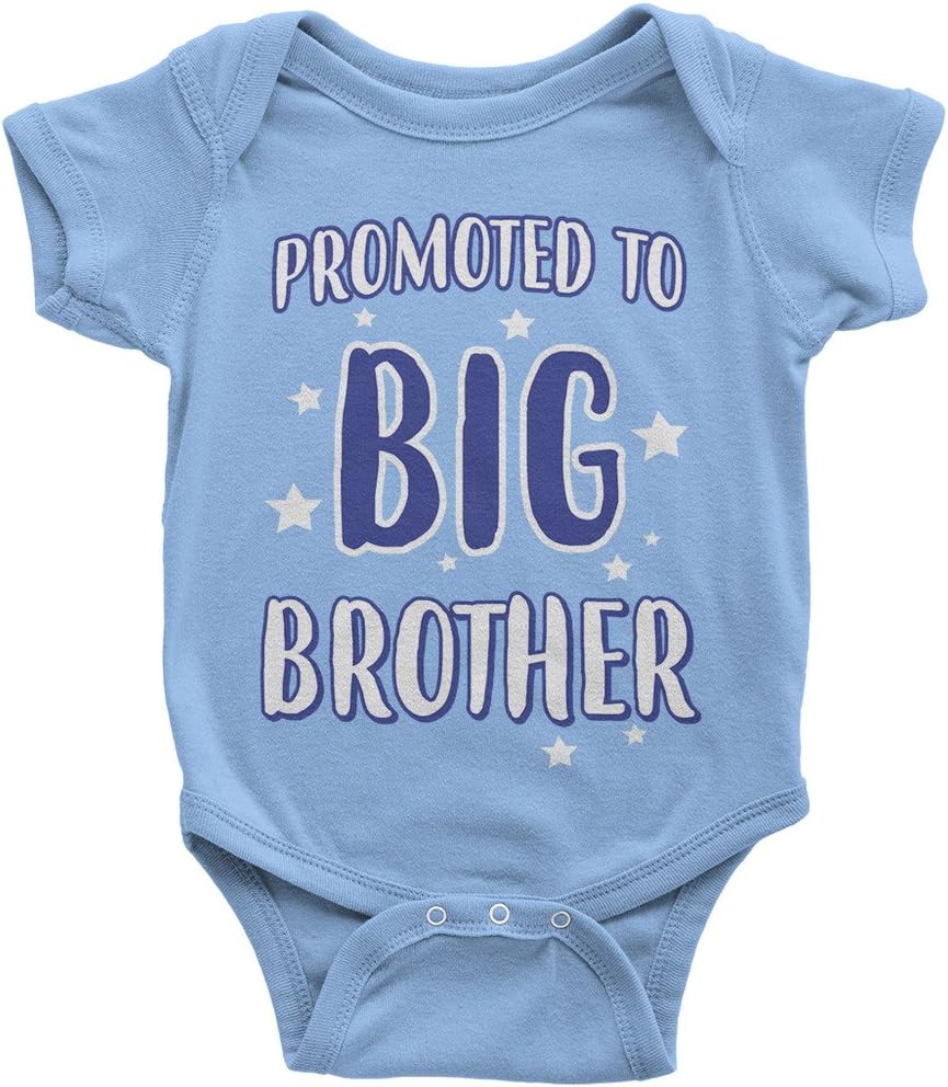 Threadrock Baby Boys' Promoted to Big Brother Infant Bodysuit