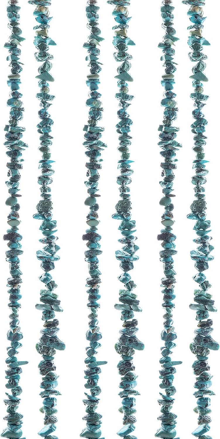 Semi-Precious 16in Turquoise Chip Beads Strand
