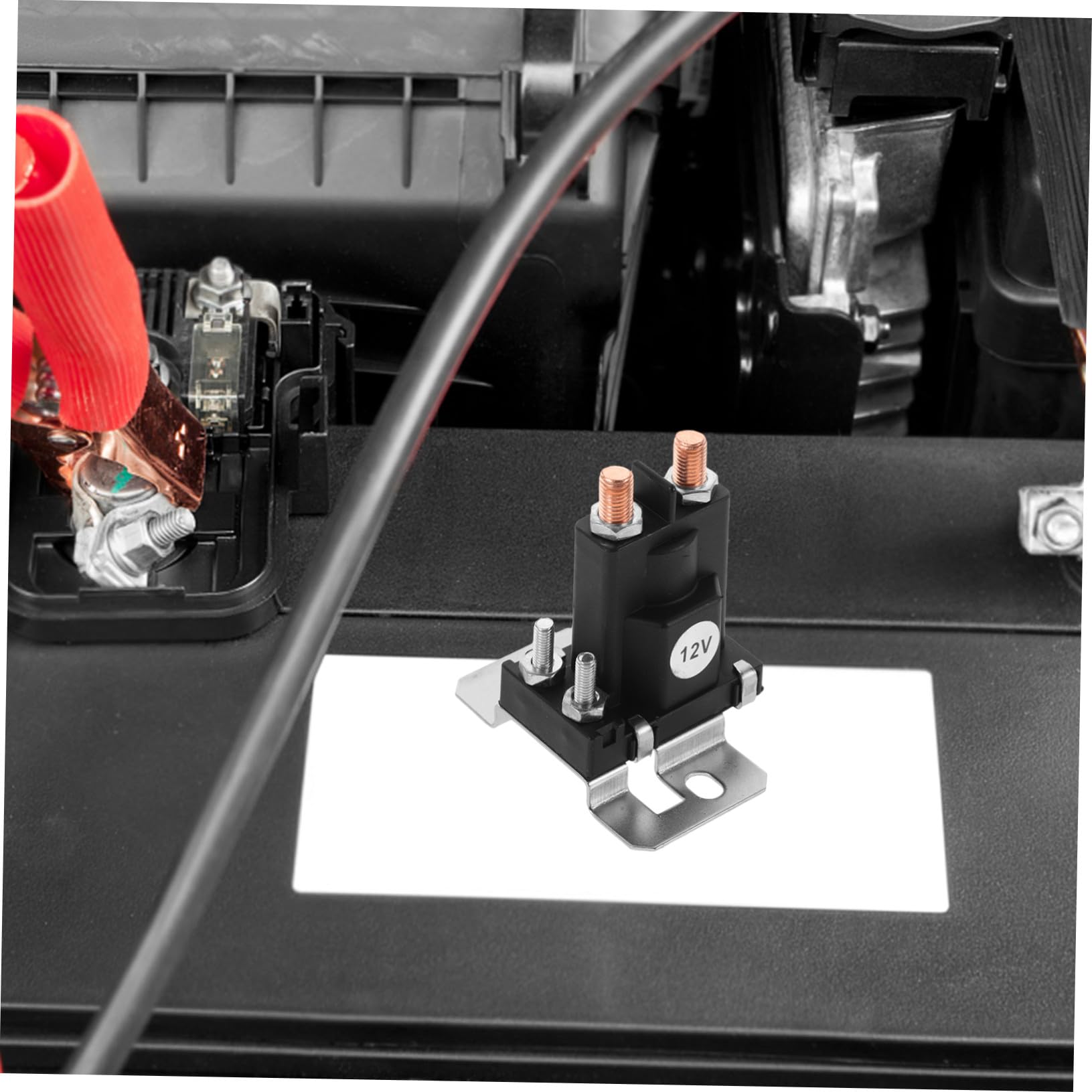 Relé Automotriz de Alta Corriente para Coche y Barco Arranque Rápido Contactos de Cobre Puro Fácil Instalación y Durabilidad Mejorada