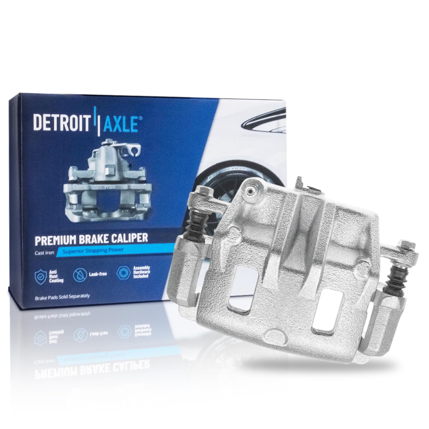 Detroit Axle - Front Right Brake Caliper for 2001-2003 Hyundai Santa Fe