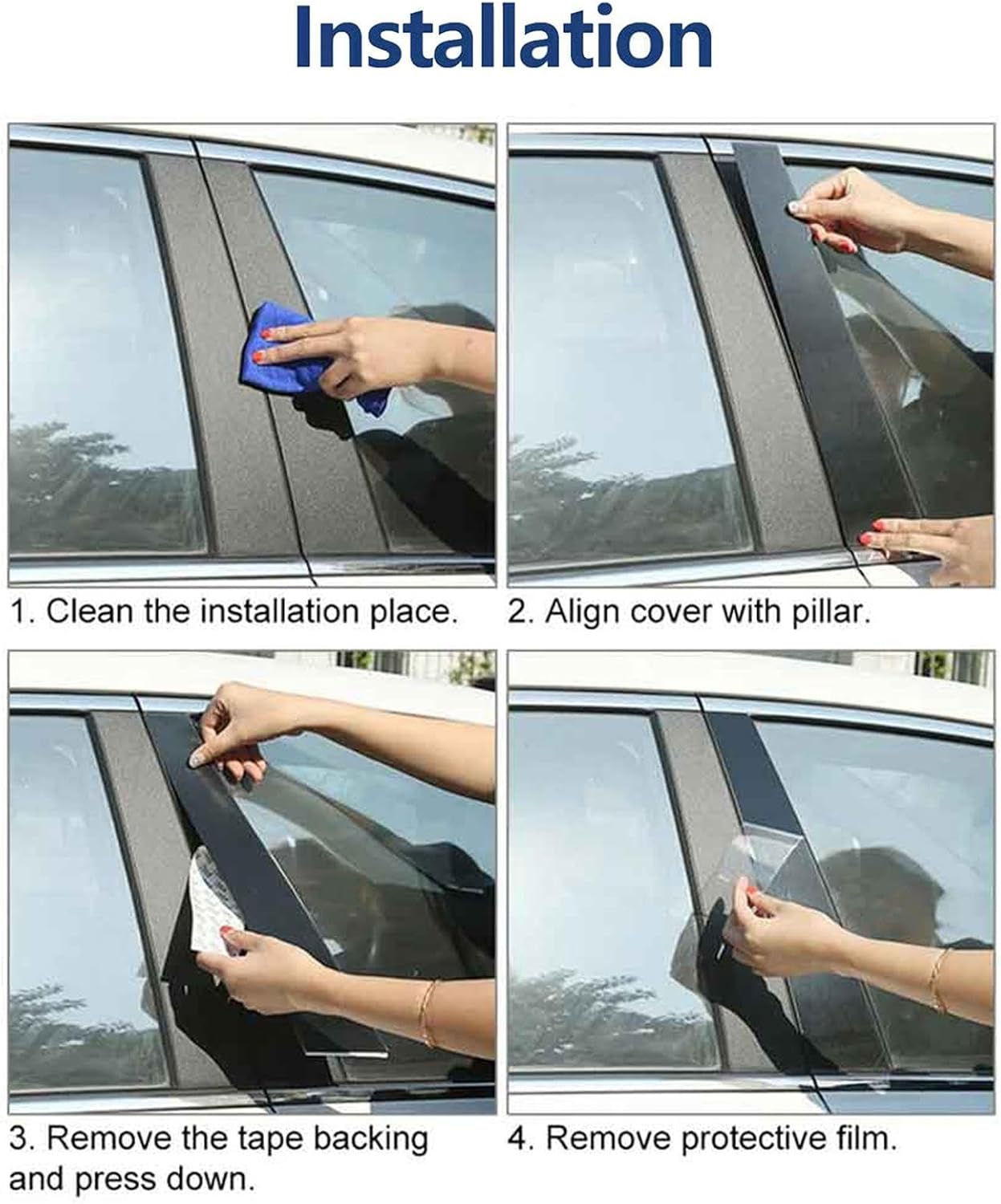 ベンツ GLBクラス X247 ドアウィンドウトリム 12点セット ステンレス ベンツ GLBクラス X247 ドアウィンドウトリム 12点セット ステンレス