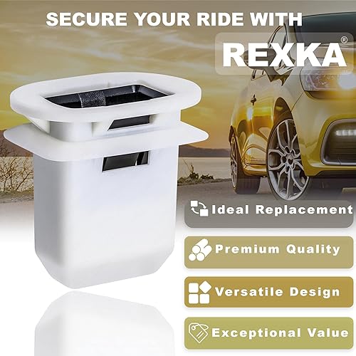 Miniatura 4 de Rexka 10 ojales para asiento delantero y trasero para Audi Volkswagen 4L0-886-373 A4 A5 A6 A7 Q7 RS5 RS7 S4 S6