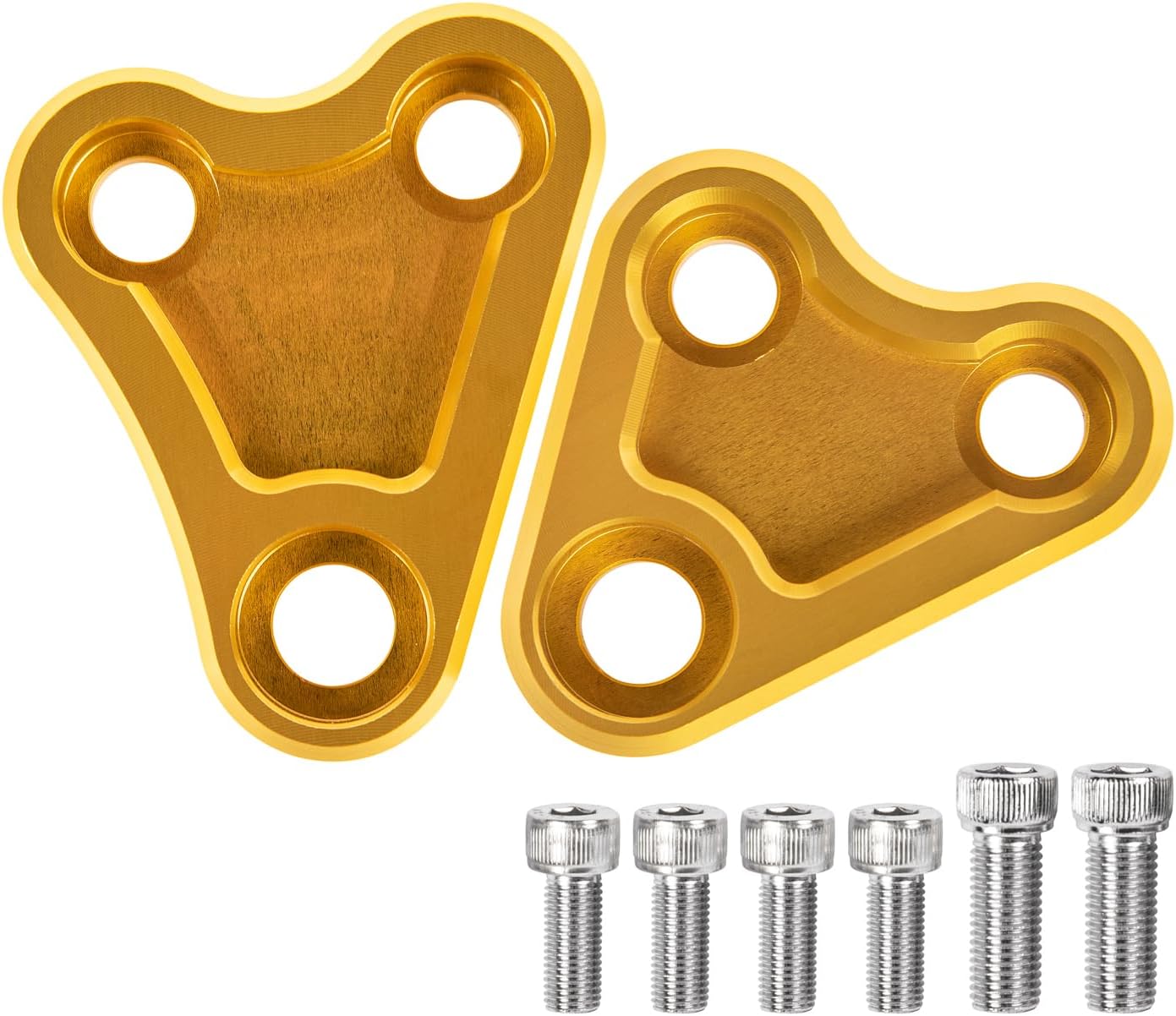 Motorcycle Engine Mount for KA Z900 2017-2024 Z900RS 2018-2024, Powersports Frame Side Hanger Decoration Protection Bracket (Gold)