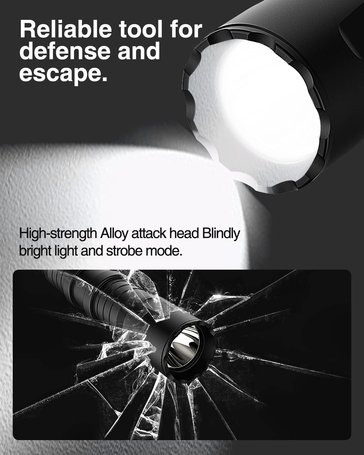 TOUGHSOUL Mlok Tactical Flashlight 1250 Lumens, Rechargeable Flashlight with Remote Pressure Switch LED Light with Rechargeable Batteries and Charger Included : Sports & Outdoors