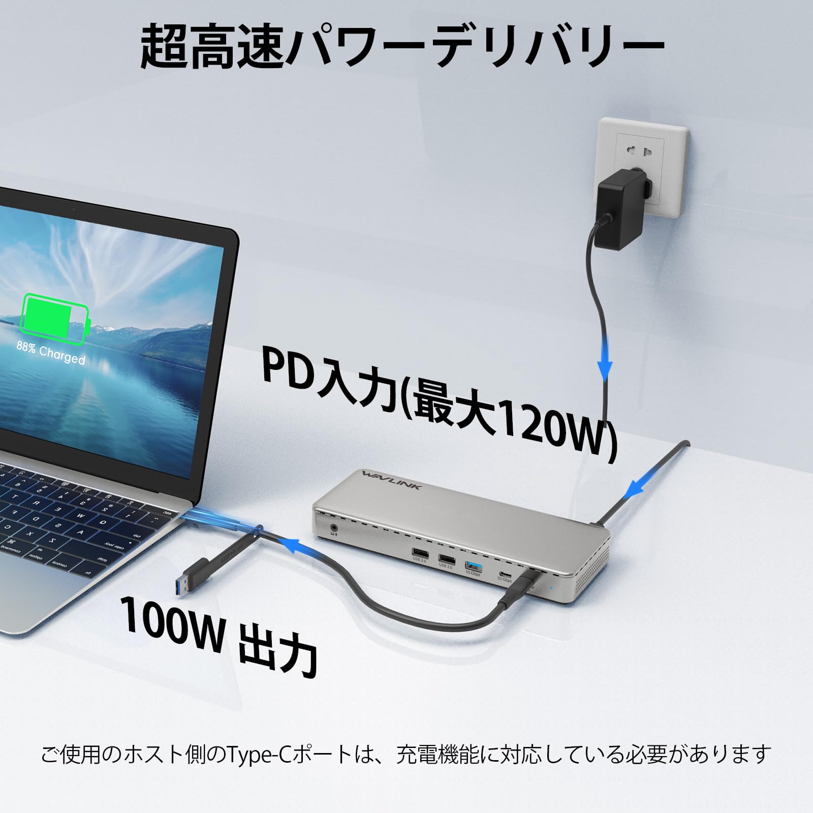 Amazon.co.jp: WAVLINK ドッキングステーション トリプルディスプレイ