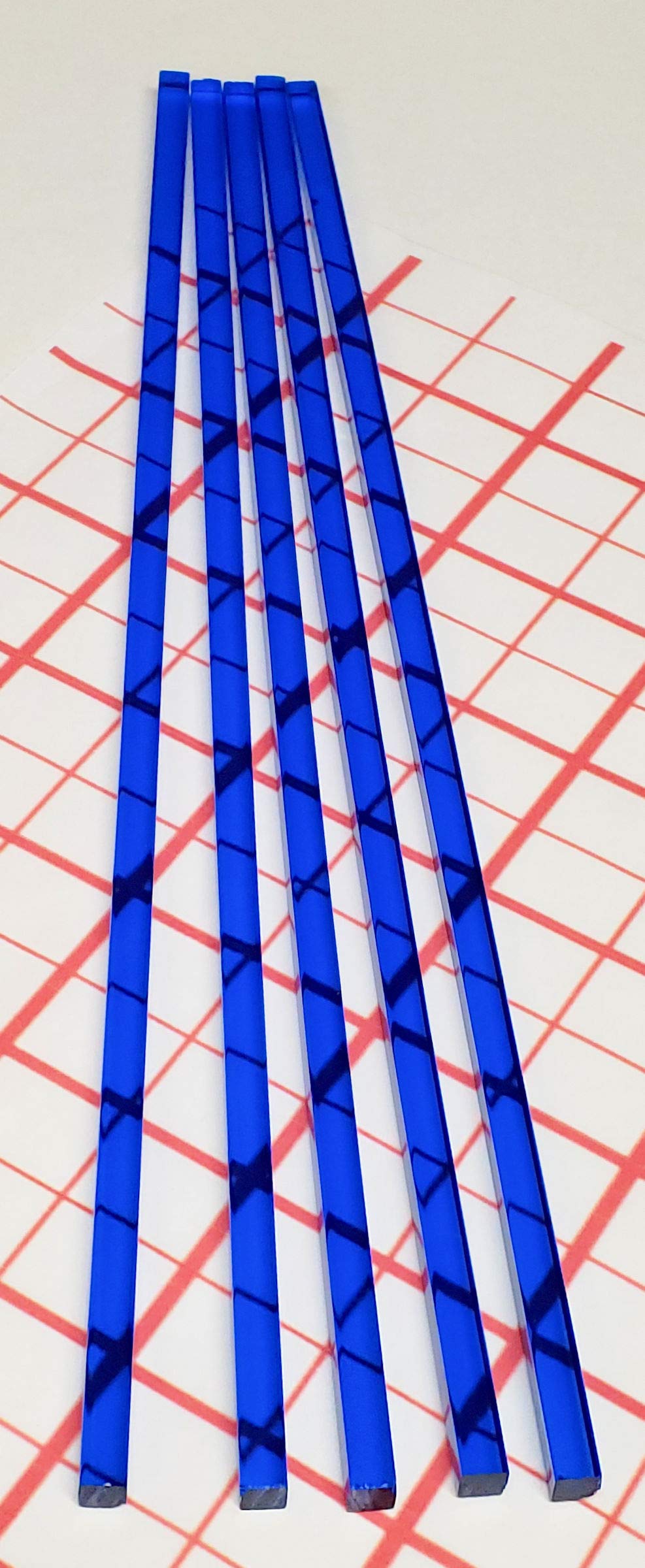 QUARKZMAN Tige Ronde Acrylique 25.5 Cm De Long, 3mm De Diamètre Barre Acrylique Transparent 120Pcs Rigide Tige PMMA Solide Pour Loisirs Créatifs, Luminaires Et Artisanat