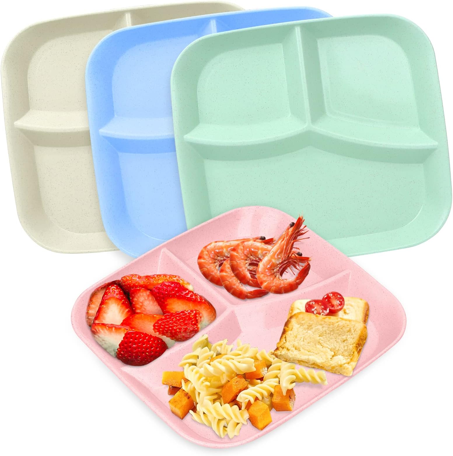 Lot Vaisselle Pique-nique 20 Pièces Pour 4 Personnes - Assiettes, Gobelets, Couverts
