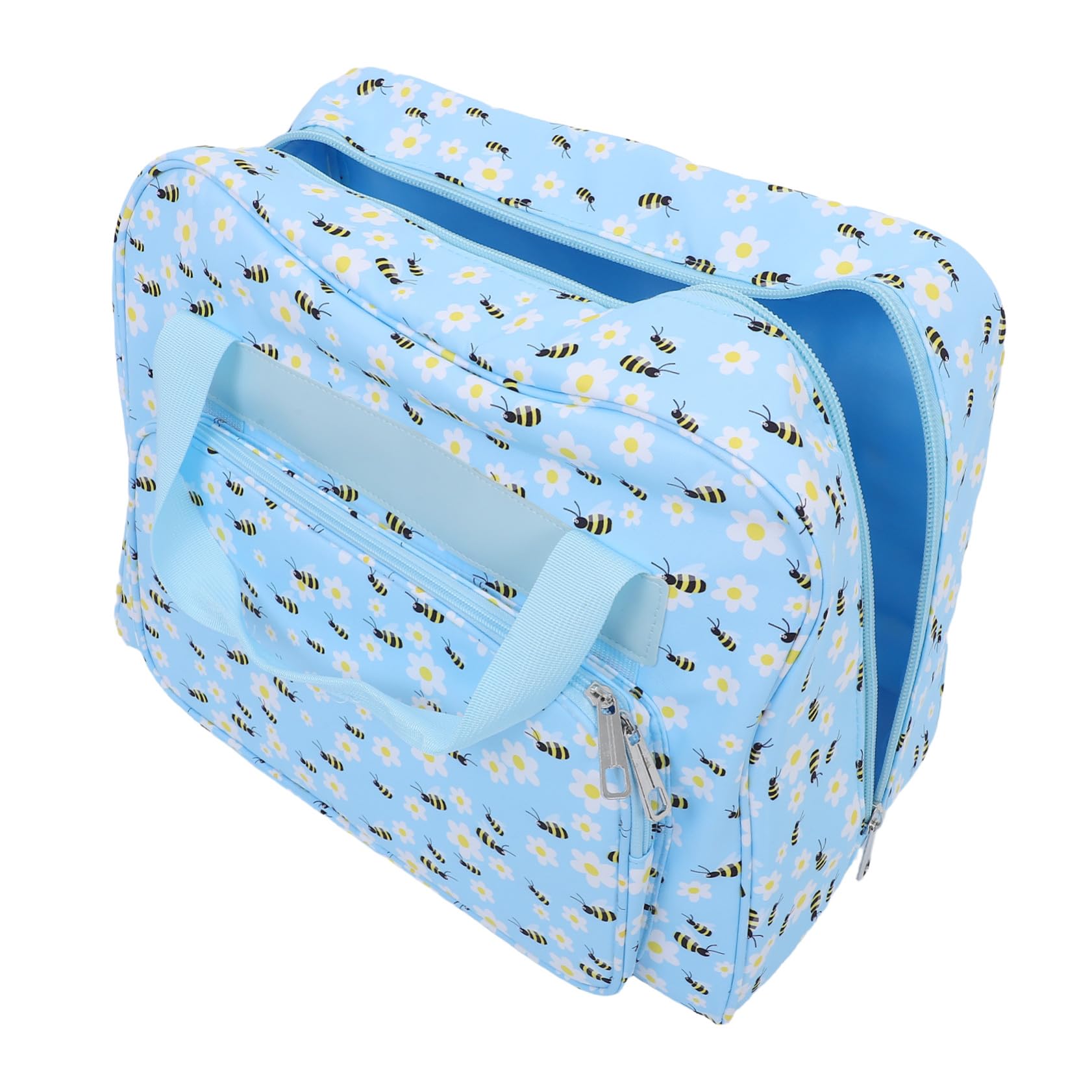 Holibanna Borsa Macchina da Cucire Portatile con Trolley e Manico Capacità con Tasche Multiple per Filati Uncinetto e Organizer da Viaggio Leggero e Sospendibile per Trasporto Comodo e