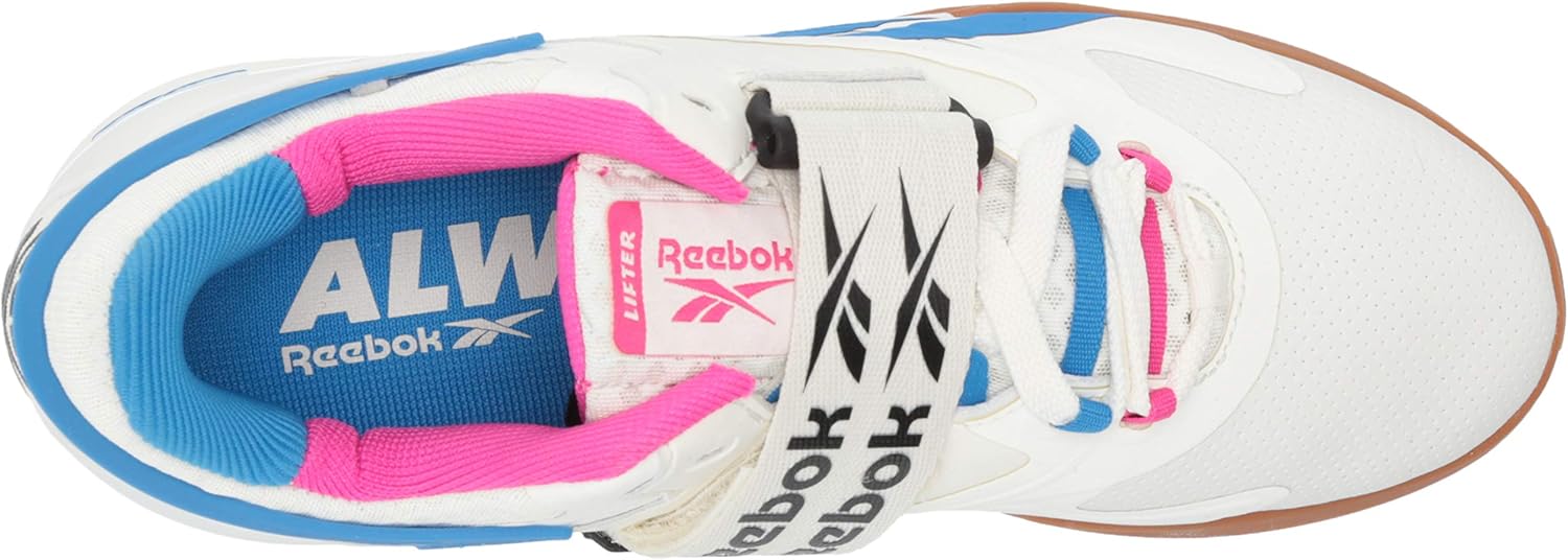 Reebok womens Legacy Lifter II,chalk/Proud Pink/Horizon Blue,11 M US