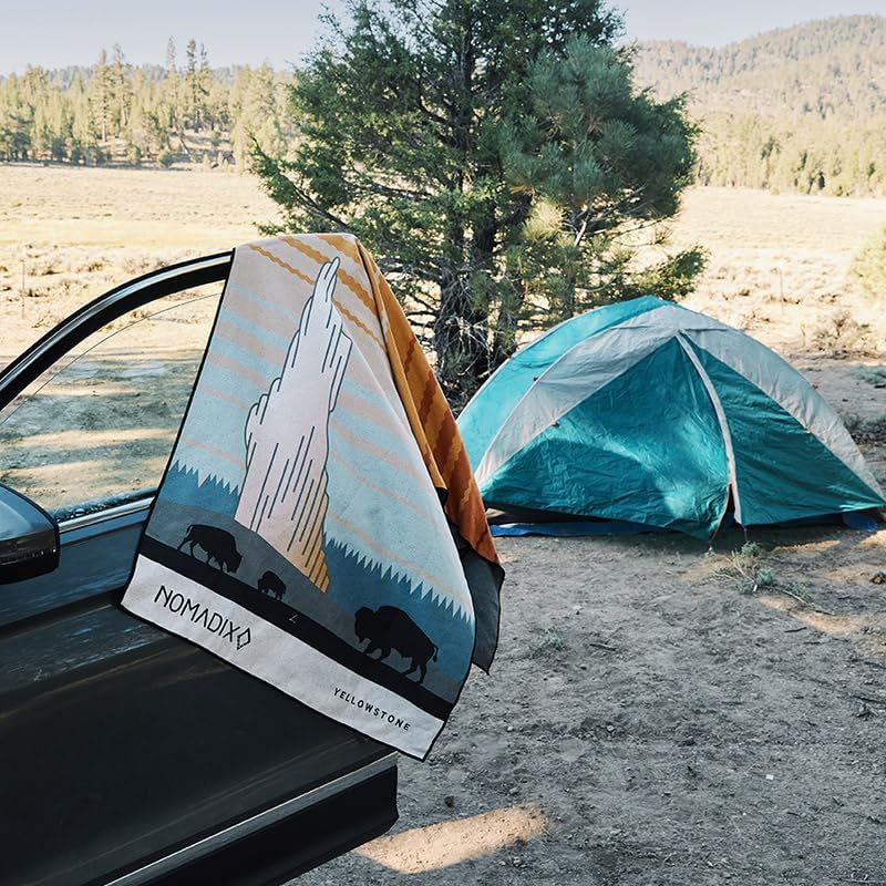 Nomadix Original Towel Grand Canyon/Yellowstone Bundle- Versatile, Quick-Dry, Sand-Resistant, Eco-Friendly Towels for Beach, Pool, Travel, Camping, Yoga 72.5x30 - Image 9