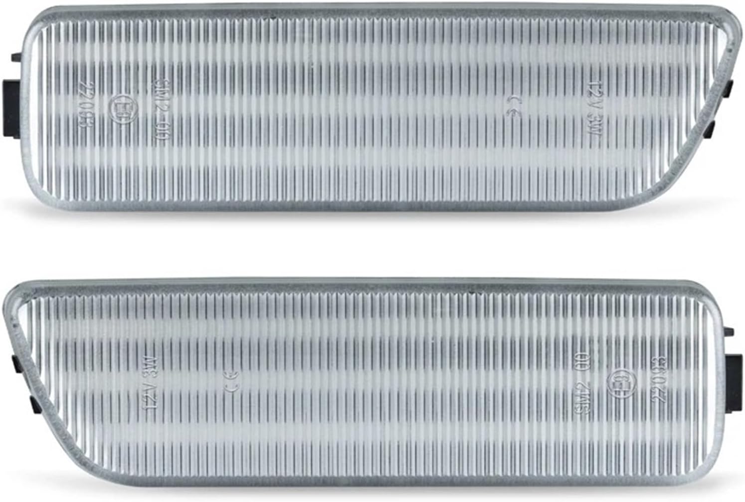 Side Indicator Side Marker Light For VW For Jetta For GOLF MK4 1999-2005 2PCS Car LED Front Bumper Side Marker Lights Indicators Left &Right Turn Signal Lamps(Clear lens)