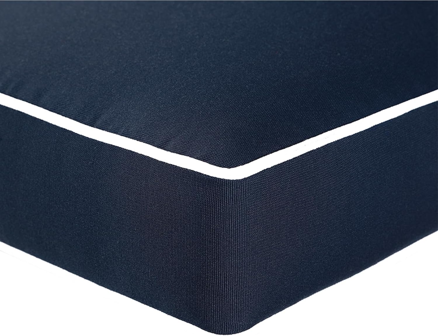 QILLOWAY Outdoor/Indoor Furniture Cushions Set,Replacement Deep Seat Cushion for All Weather Patio Chair Furniture (Navy Blue)