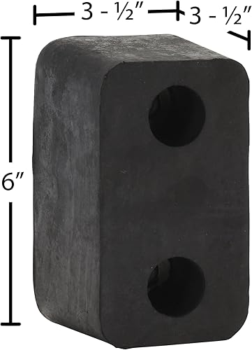 Miniatura 4 de Vestil Parachoques de grúa para remolque TB-20-2, paquete de 2