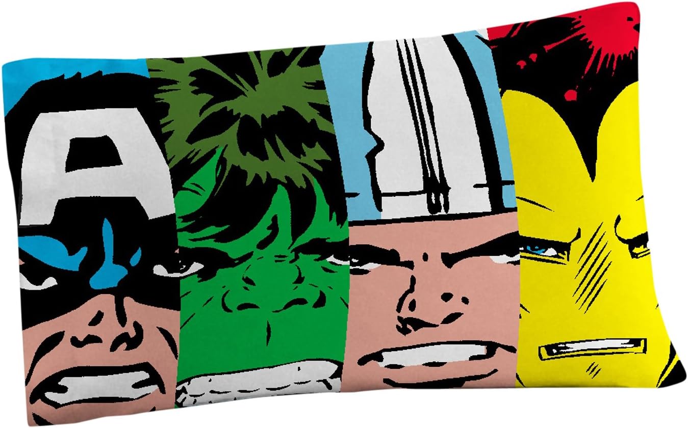 Marvel Heroes Cut Up Sheet Set, Good Guys, Pair