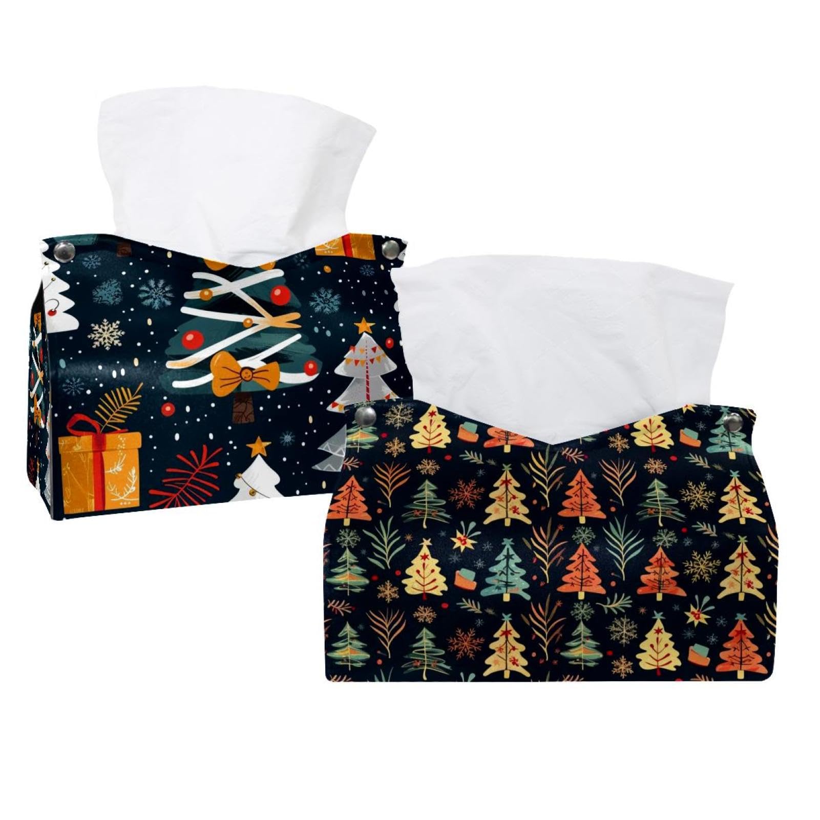 Boîtes à mouchoirs pour bureau et salon : masquez vos emballages avec style pour Noël