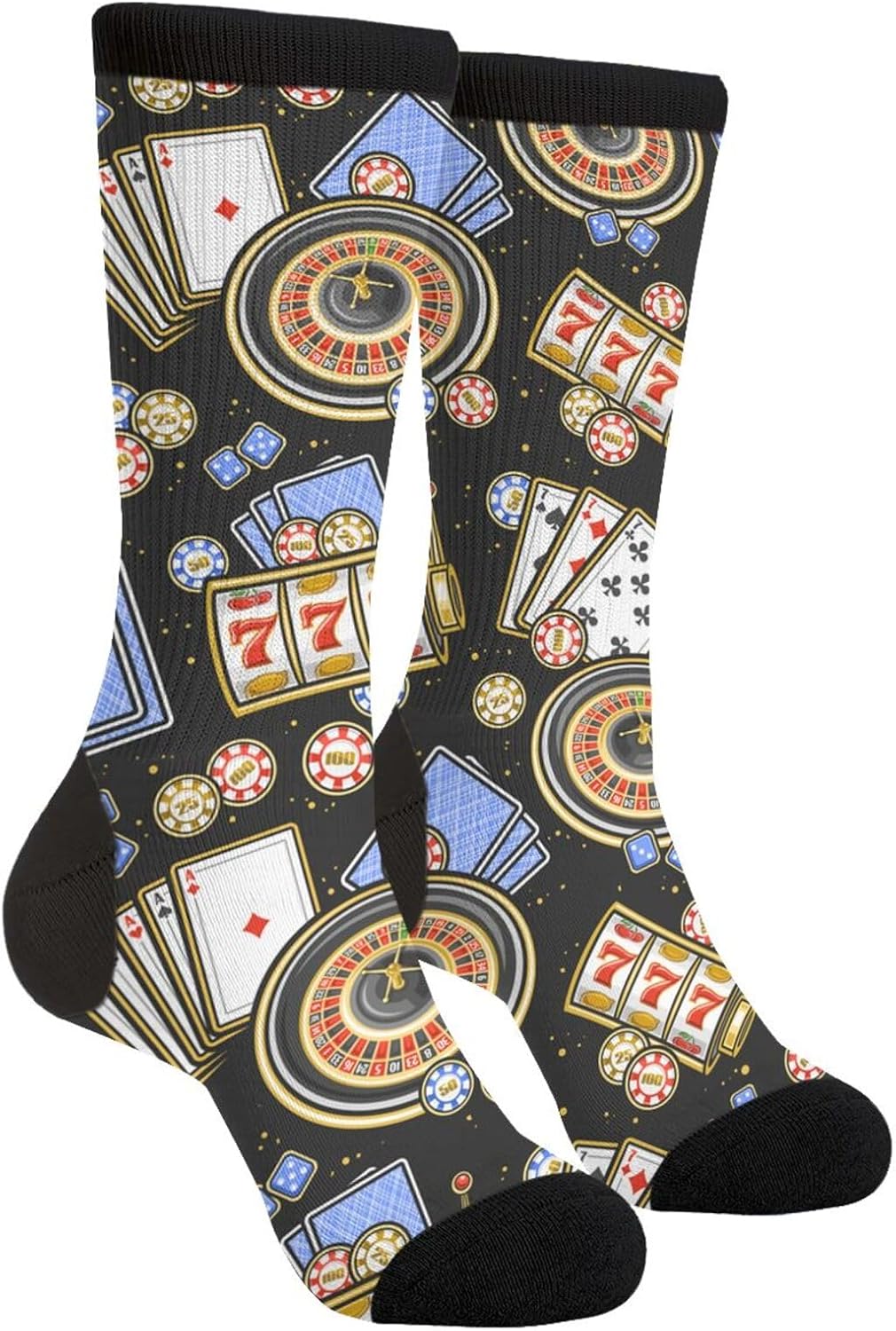 White Black Grey Gooses Casual Unisex Novelty Fun Crew Socks Fashion Comfortable Men And Women Crazy Dress Socks