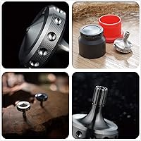 Vista 7 de Joytech Giroscopio giratorio de precisión de acero inoxidable para matar el tiempo, metal antigravedad, juguete de equilibrio T017