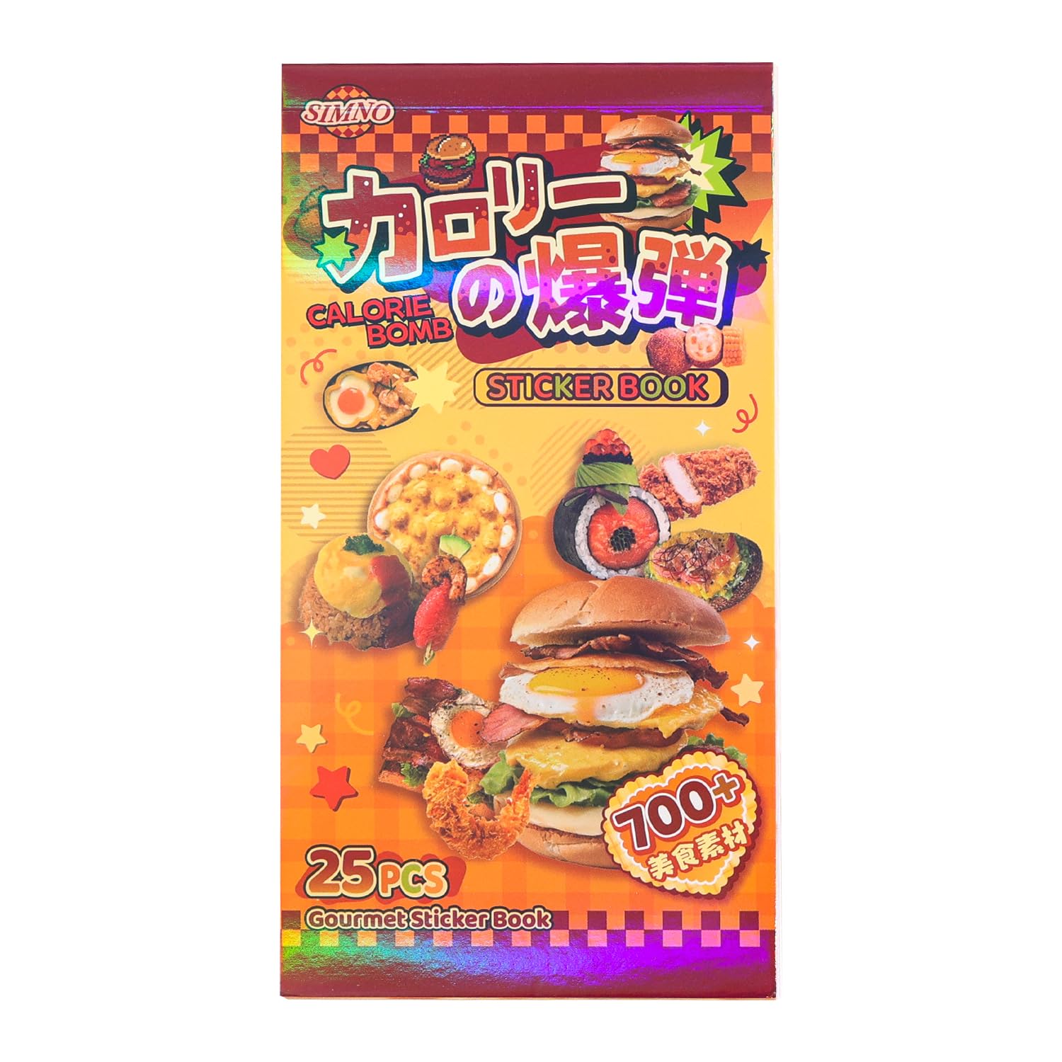 Girl's Japanese Retro Sticker Book, Food and Daily Life Theme - 700+ Cute Old Showa Style Foodie Stickers, for DIY Scrapbooking Journaling Handbook Decoration