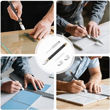 Glass Cutter 2 mm - 20 mm Improved Glass Cutting Tool Glass Cutter
