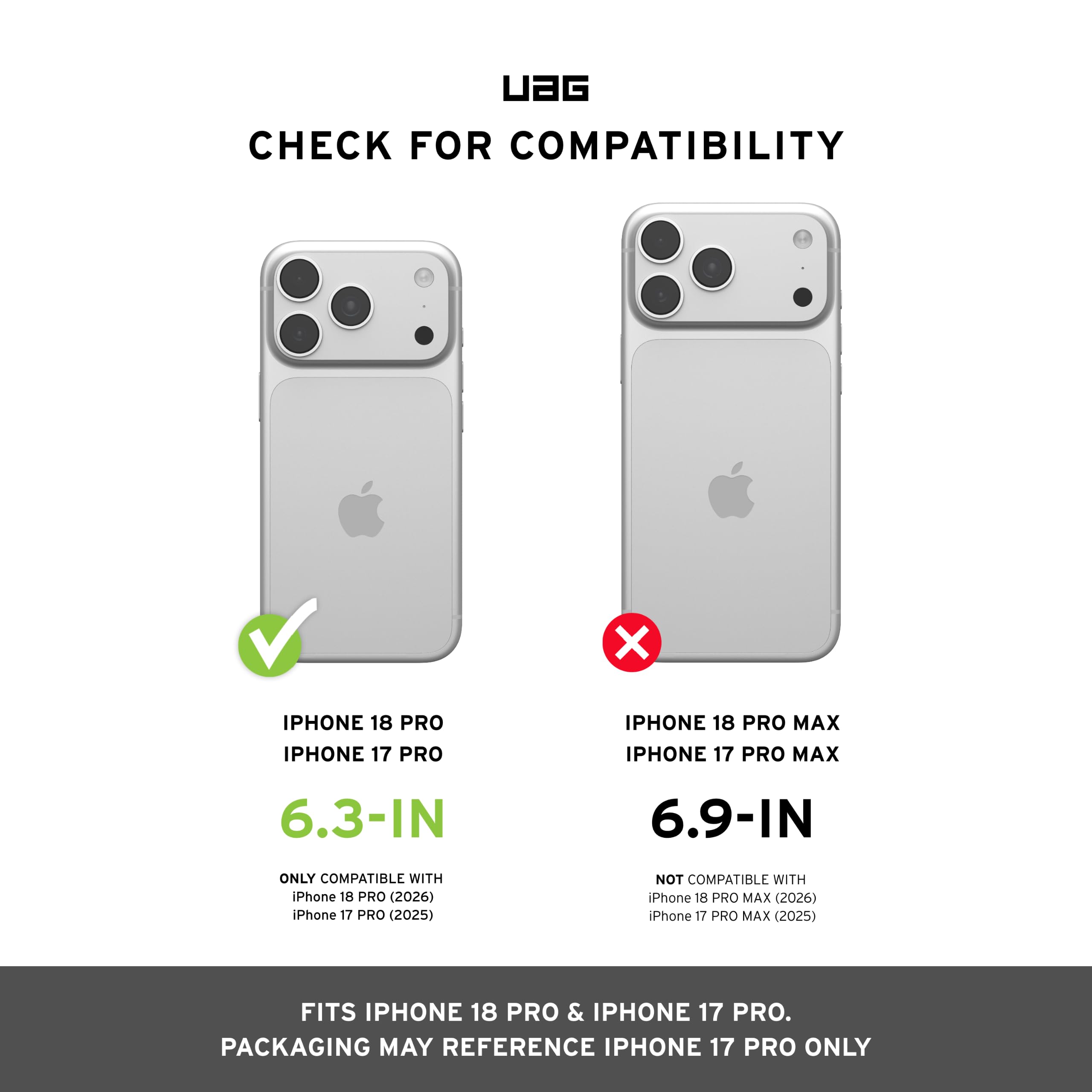 Urban Armor Gear Monarch Pro MS iPhone 18 Pro / 17 Pro Coque