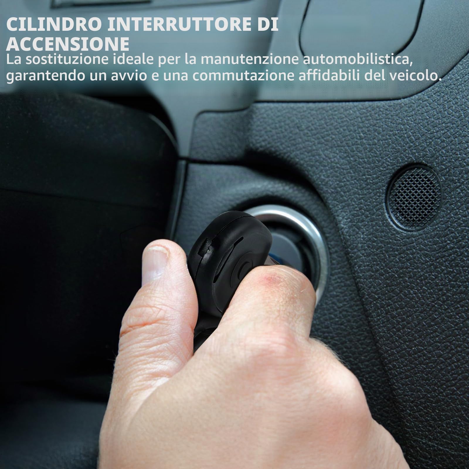 DBREAKS Interruttore di Blocco dell'accensione con Chiavi 9115863 90511999 Compatibile con Vauxhall Tigra B Combo C Meriva-A Corsa-C, Serratura di Sicurezza e Chiavi
