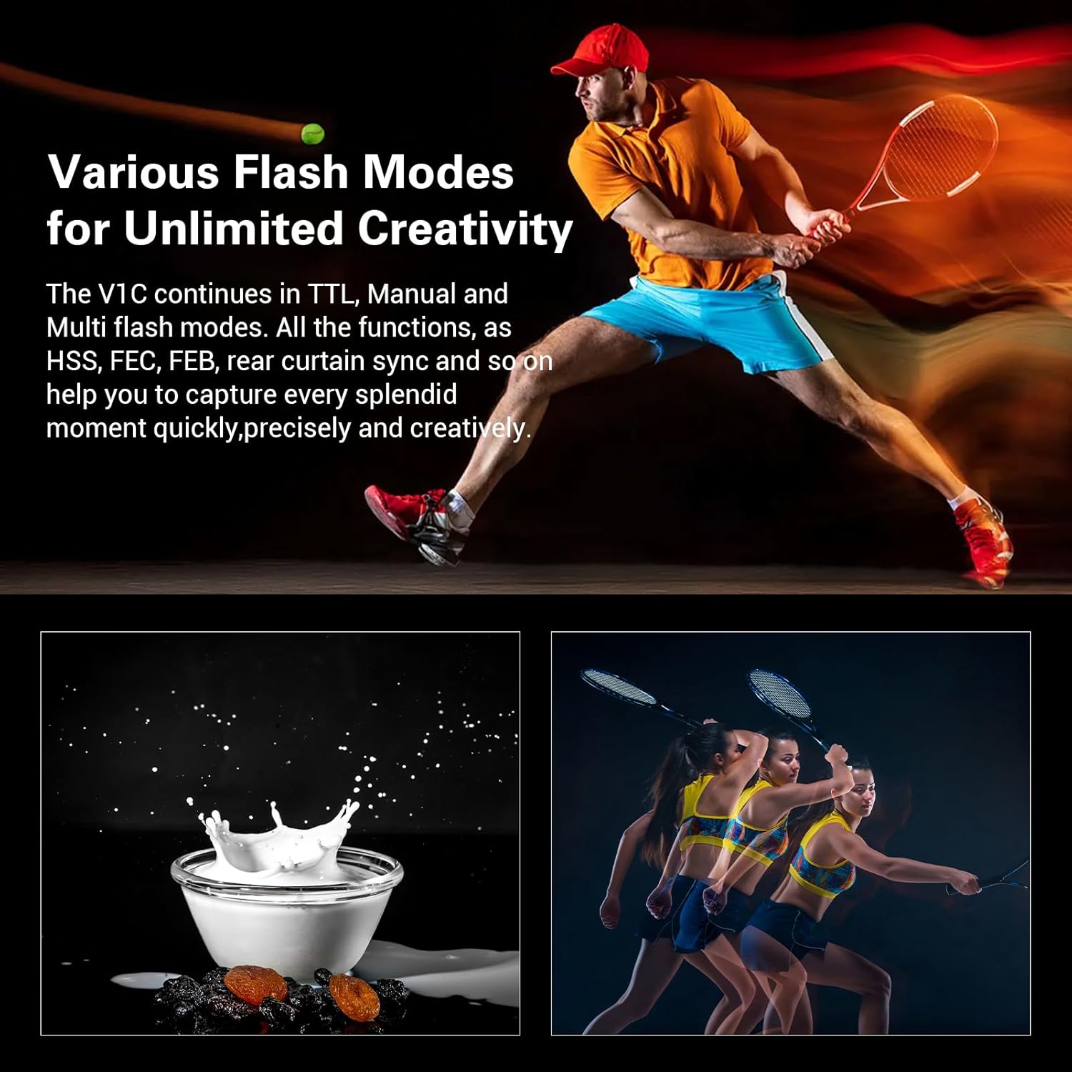 Godox V1F TTL Automatic Metering