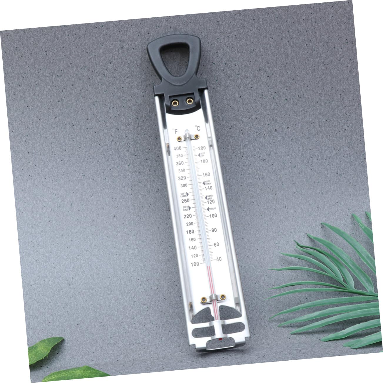 Ciieeo 2pezzi Termometro Per Marmellate e Sciroppi Display Celsius Fahrenheit Per Misurazione Precisa Design Appendere Per Facile Stoccaggio