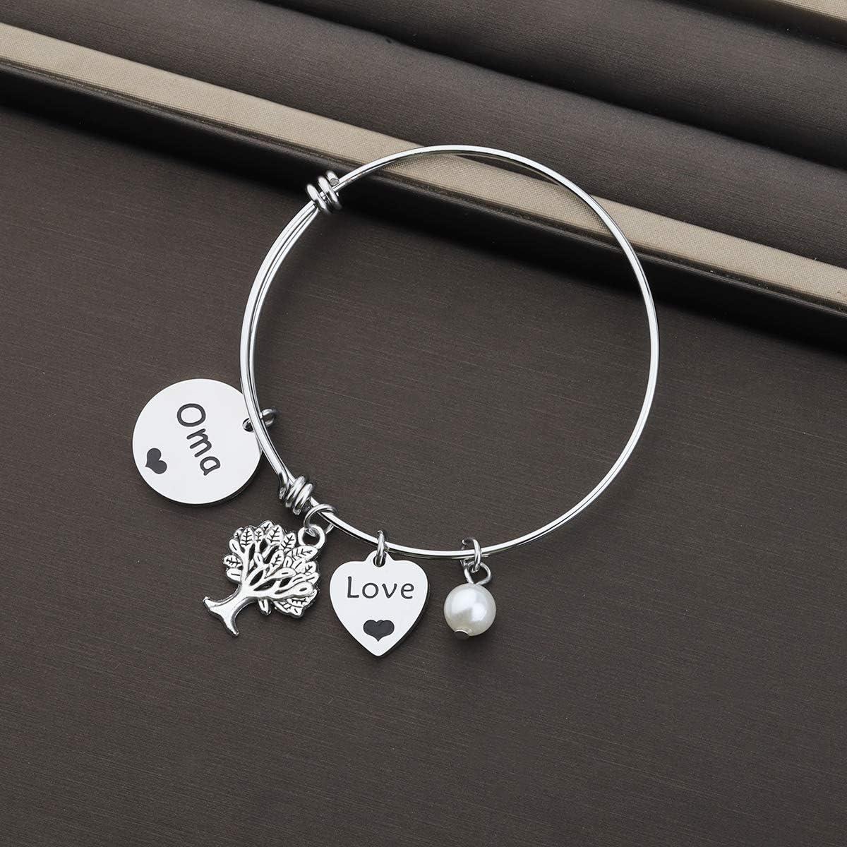 ENSIANTH Gift for Oma Best Oma Ever Bracelet Grandmother Jewelry Grandma Jewelry Gift - Image 7