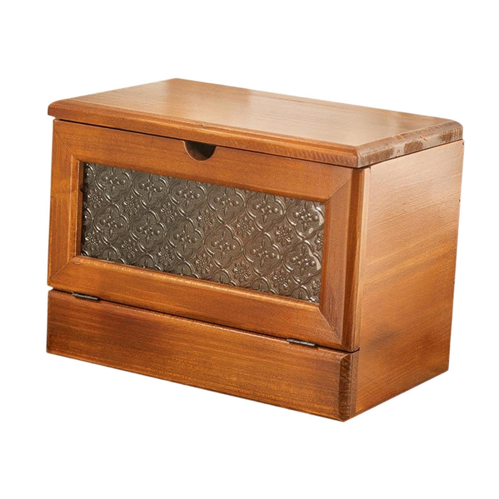 Boîte de Rangement Moderne pour Bijoux et Maquillage Vintage, présentoirs cosmétiques artisanaux avec Rangement pour pinceaux de Maquillage,