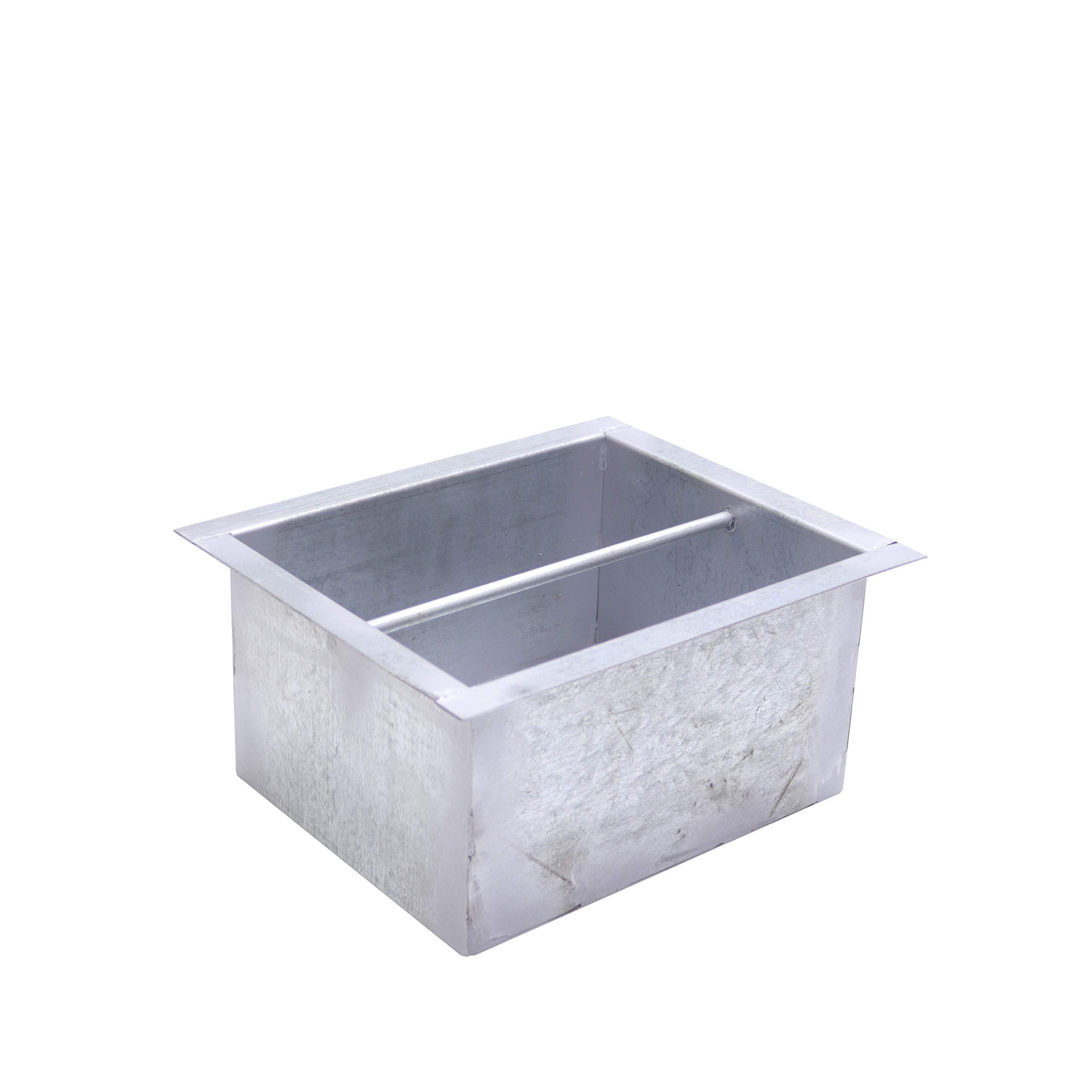 Fonderia Bongiovanni | Griglia in Ghisa | Griglia per Camino | Stufa Pellet | Barbecue Fondello per Cenere | 25x30 cm | con Cassetto Raccolta Cenere | Accessori Camino