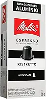 Capsula Melitta Ristretto - Intensidade 11 - Compativel Nespresso