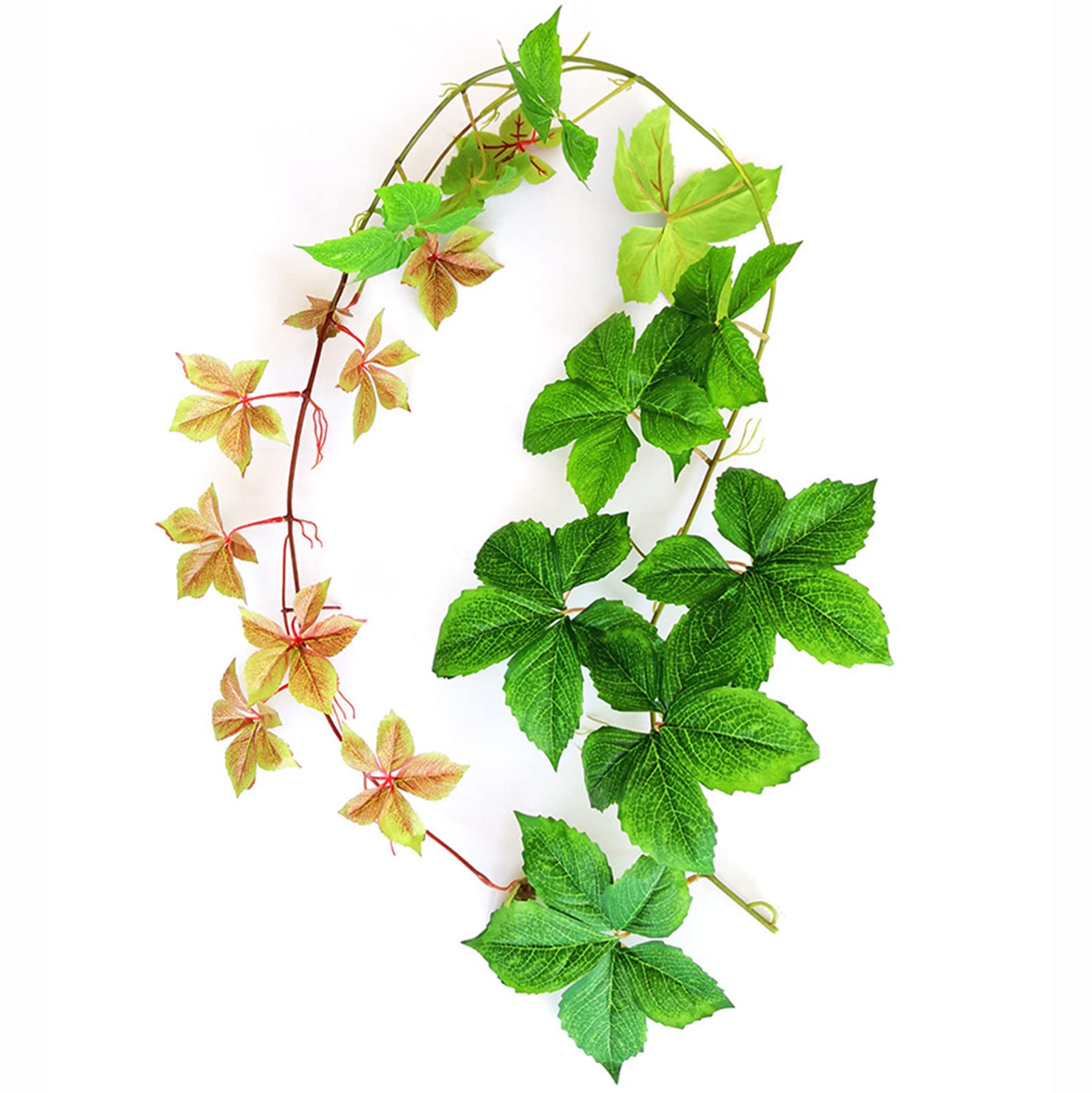 KüNstliche Efeugirlande 10 Pack, KüNstliche Eukalyptus Girlande BläTter Dekoration Kunstpflanze FüR Zu Hause KüChen Garten BüRo Urlaub Hochzeit Badezimmer Oder Als Wanddekoration